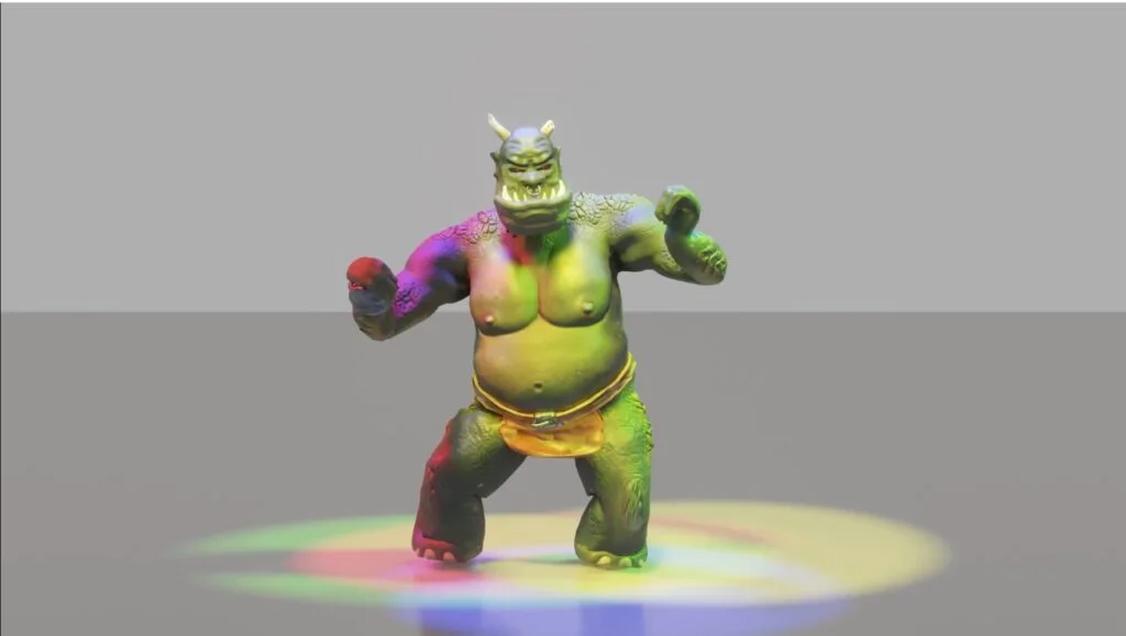 Dancing 80's Orc
